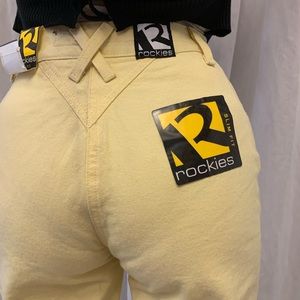 Yellow Rockies Jeans